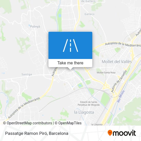Passatge Ramon Piró map