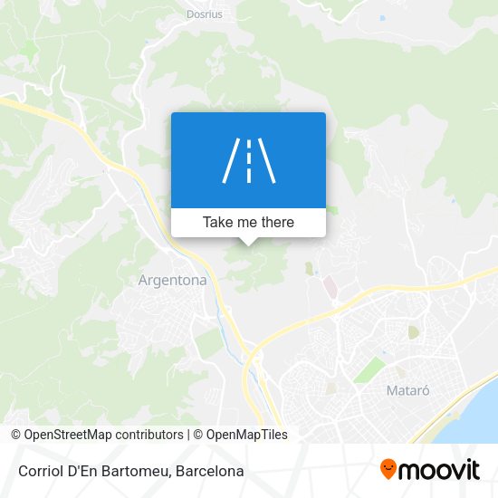 Corriol D'En Bartomeu map