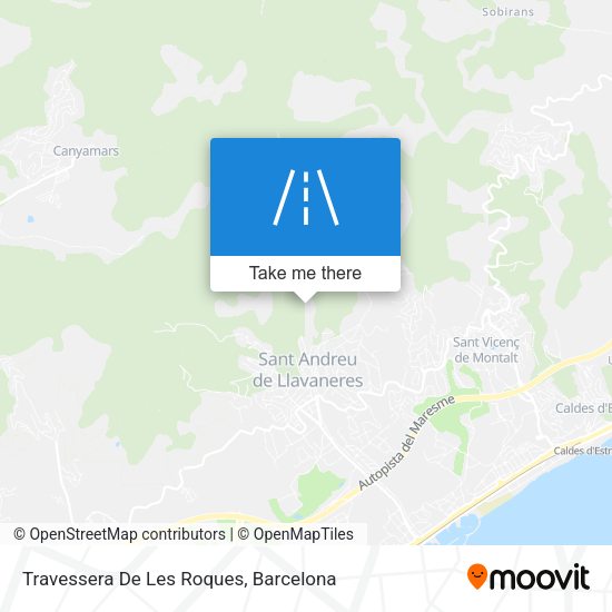 Travessera De Les Roques map