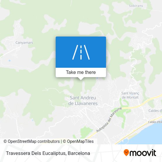 Travessera Dels Eucaliptus map