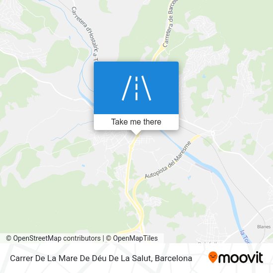 Carrer De La Mare De Déu De La Salut map