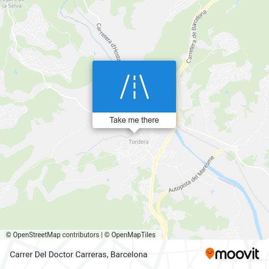Carrer Del Doctor Carreras map