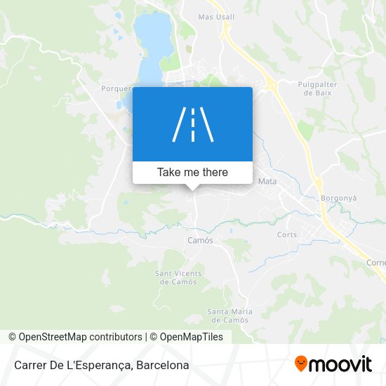 Carrer De L'Esperança map