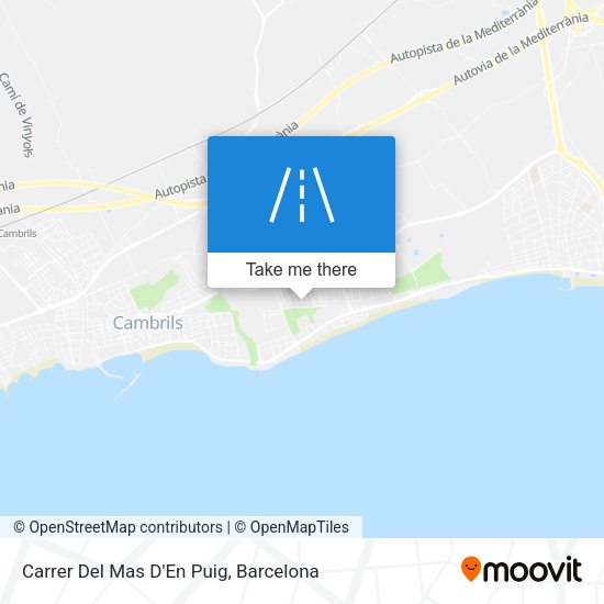 Carrer Del Mas D'En Puig map
