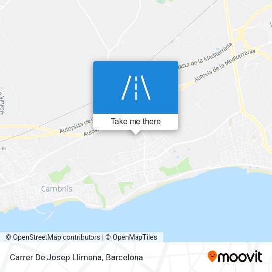 Carrer De Josep Llimona map