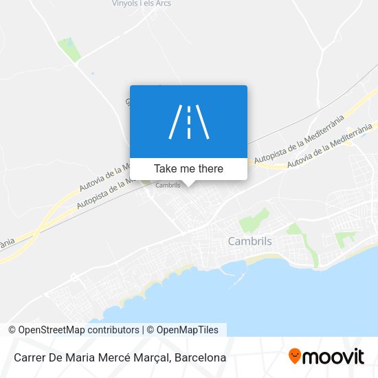 Carrer De Maria Mercé Marçal map