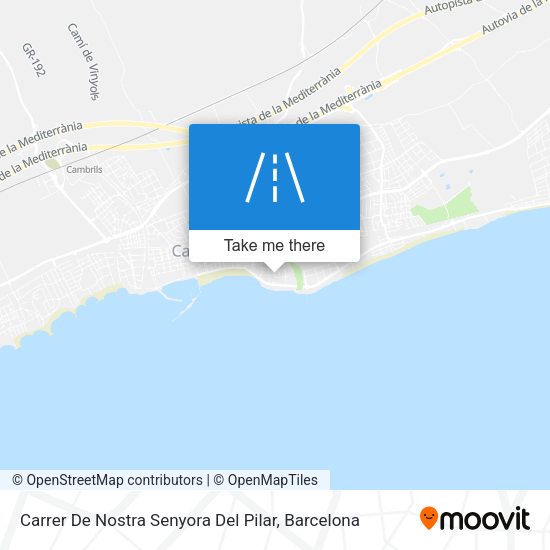 Carrer De Nostra Senyora Del Pilar map