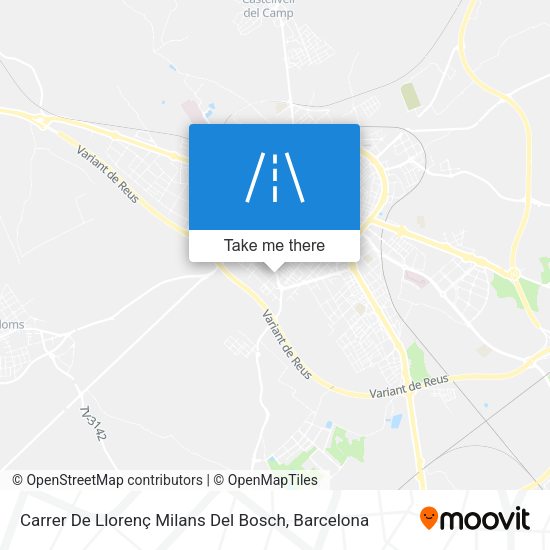 Carrer De Llorenç Milans Del Bosch map