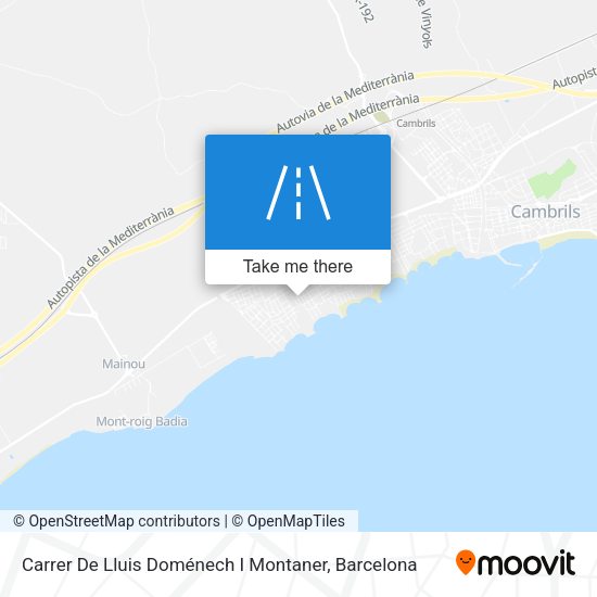 Carrer De Lluis Doménech I Montaner map