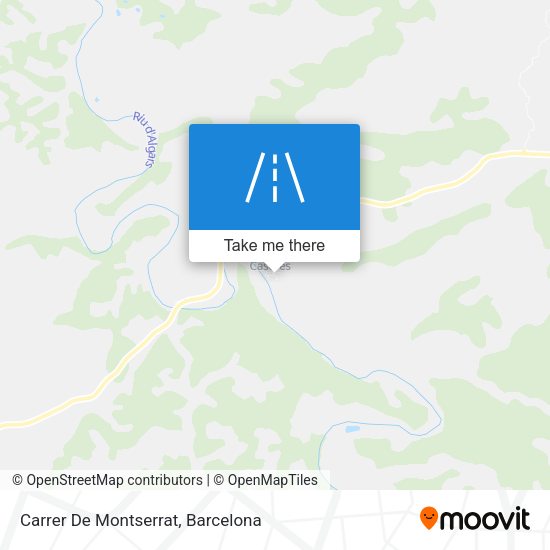 Carrer De Montserrat map