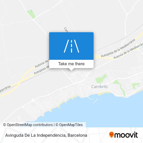 Avinguda De La Independència map