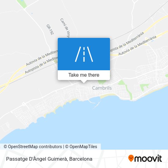Passatge D'Àngel Guimerà map