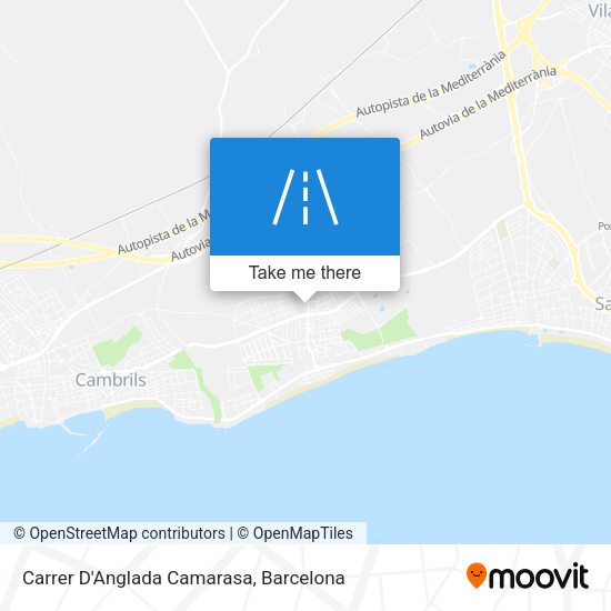 Carrer D'Anglada Camarasa map