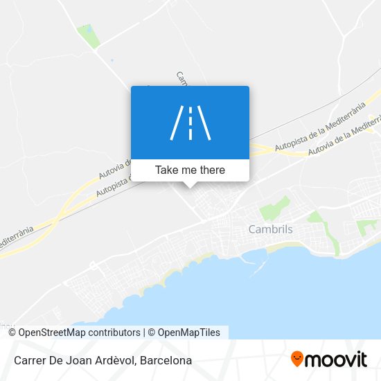Carrer De Joan Ardèvol map