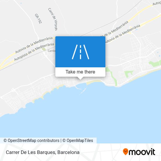 Carrer De Les Barques map
