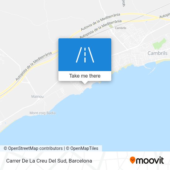 Carrer De La Creu Del Sud map