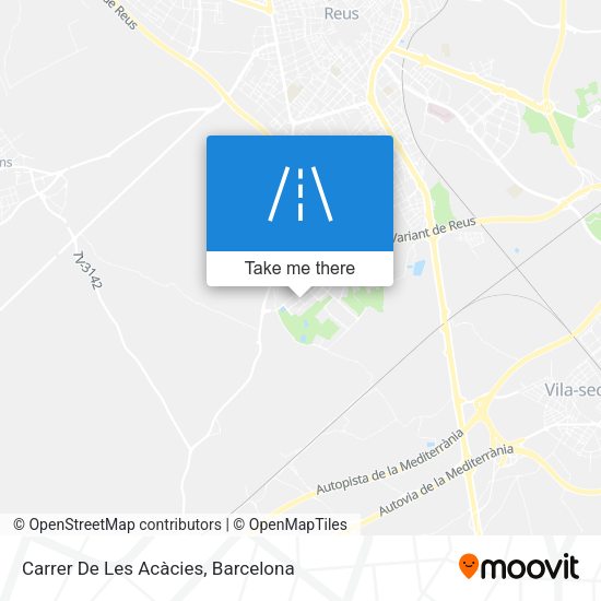 Carrer De Les Acàcies map