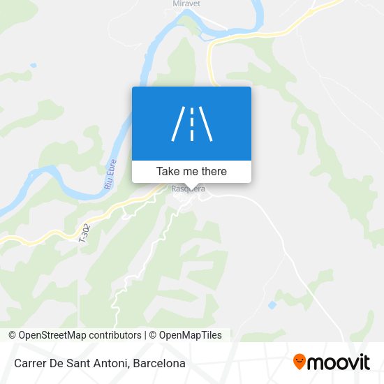 Carrer De Sant Antoni map