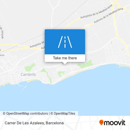Carrer De Les Azalees map