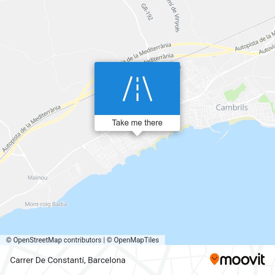 Carrer De Constantí map