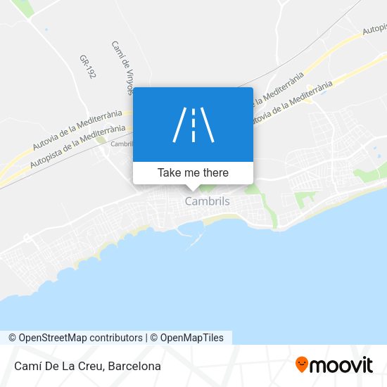 Camí De La Creu map