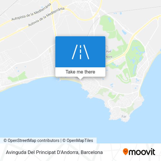 Avinguda Del Principat D'Andorra map