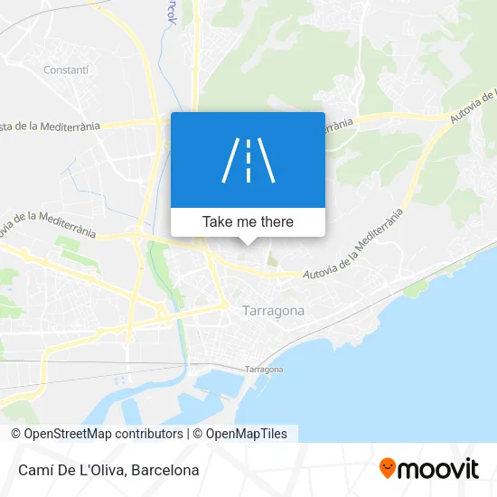 Camí De L'Oliva map