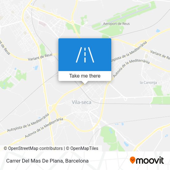 Carrer Del Mas De Plana map