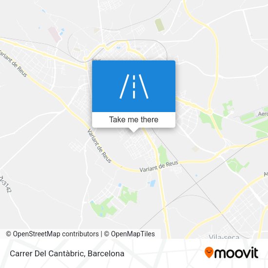 Carrer Del Cantàbric map