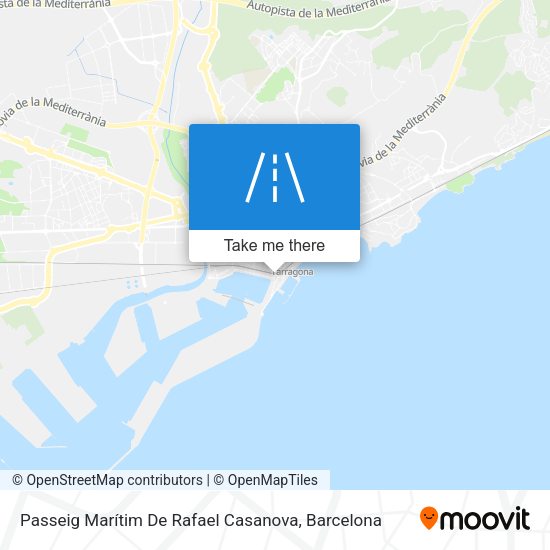 Passeig Marítim De Rafael Casanova map