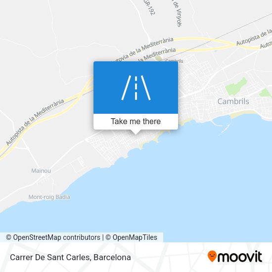 Carrer De Sant Carles map