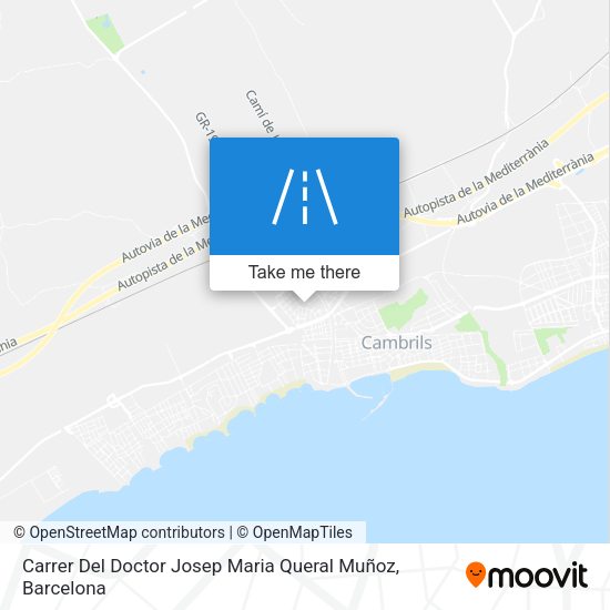 Carrer Del Doctor Josep Maria Queral Muñoz map
