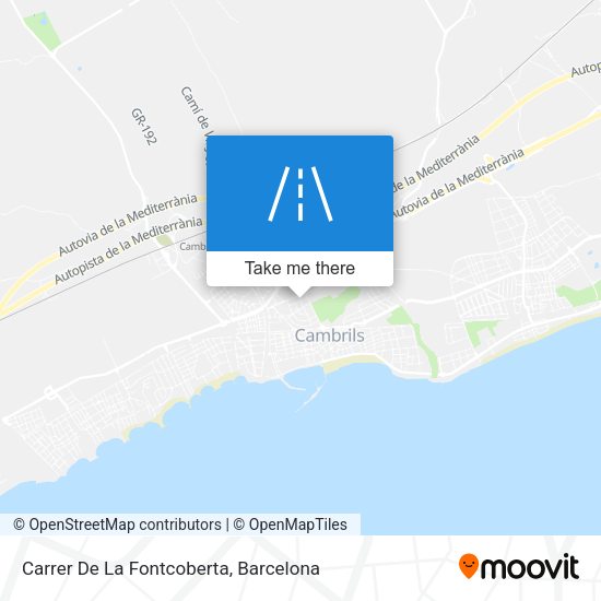 Carrer De La Fontcoberta map