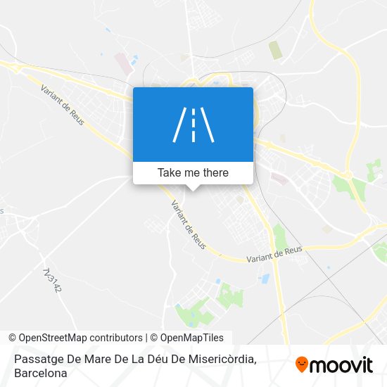 Passatge De Mare De La Déu De Misericòrdia map