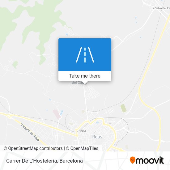 Carrer De L'Hosteleria map