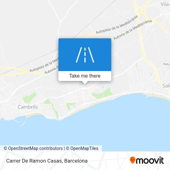 Carrer De Ramon Casas map