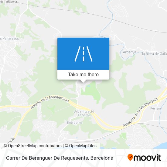 Carrer De Berenguer De Requesents map