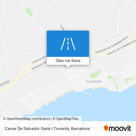Carrer De Salvador Gené I Torrents map