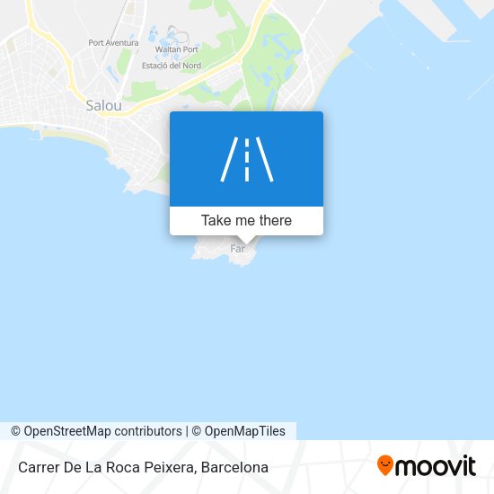 Carrer De La Roca Peixera map