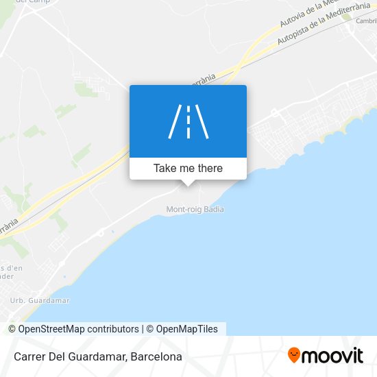 Carrer Del Guardamar map