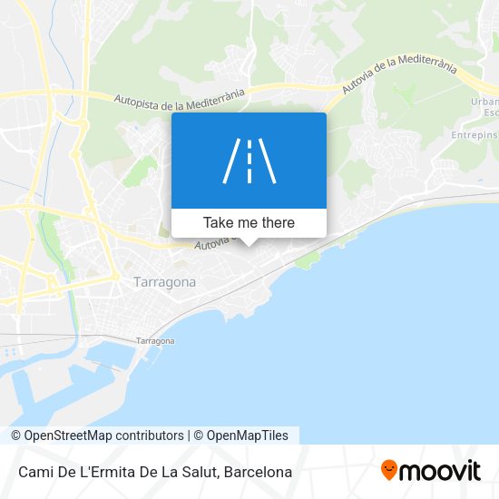 Cami De L'Ermita De La Salut map