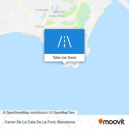 Carrer De La Cala De La Font map