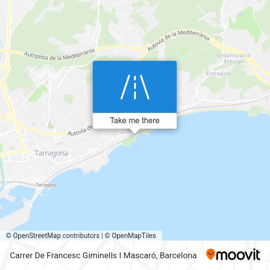 Carrer De Francesc Giminells I Mascaró map