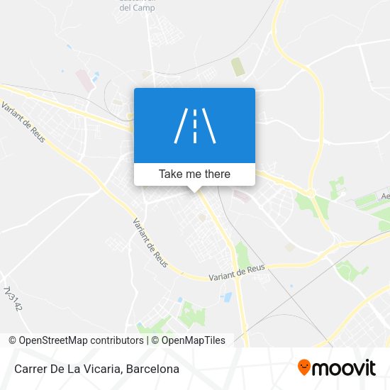Carrer De La Vicaria map