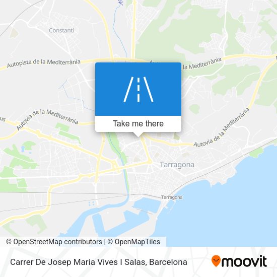 Carrer De Josep Maria Vives I Salas map