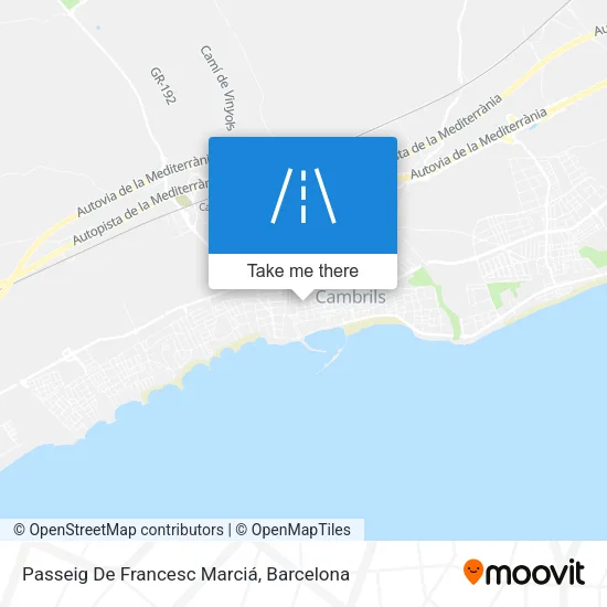 Passeig De Francesc Marciá map