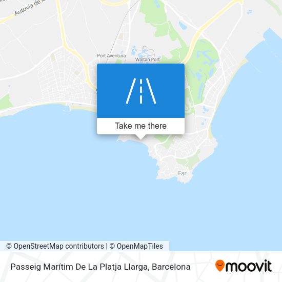 Passeig Marítim De La Platja Llarga map