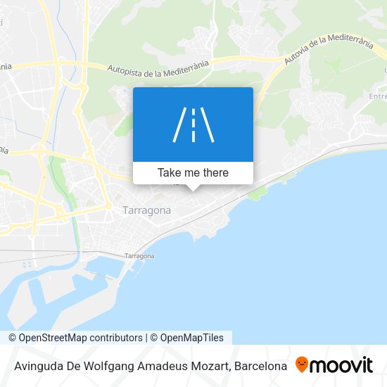 Avinguda De Wolfgang Amadeus Mozart map