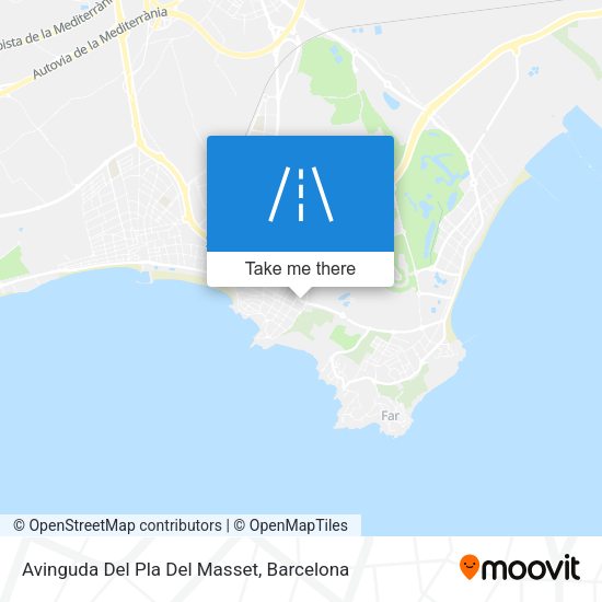 Avinguda Del Pla Del Masset map