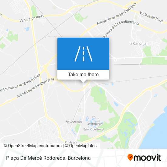 Plaça De Mercè Rodoreda map